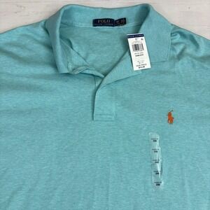 Polo Ralph Lauren Polo Shirt Mens  2XB Embroidered Pony Short Sleeve NEW NWT